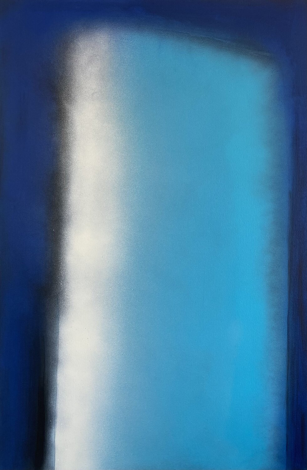 "A blue Dimension" Silke Ziegert Original painting for sale