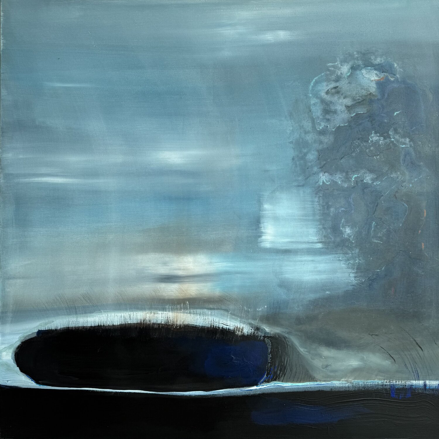 „Nonlocal Horizons“ Silke Ziegert Original painting for sale