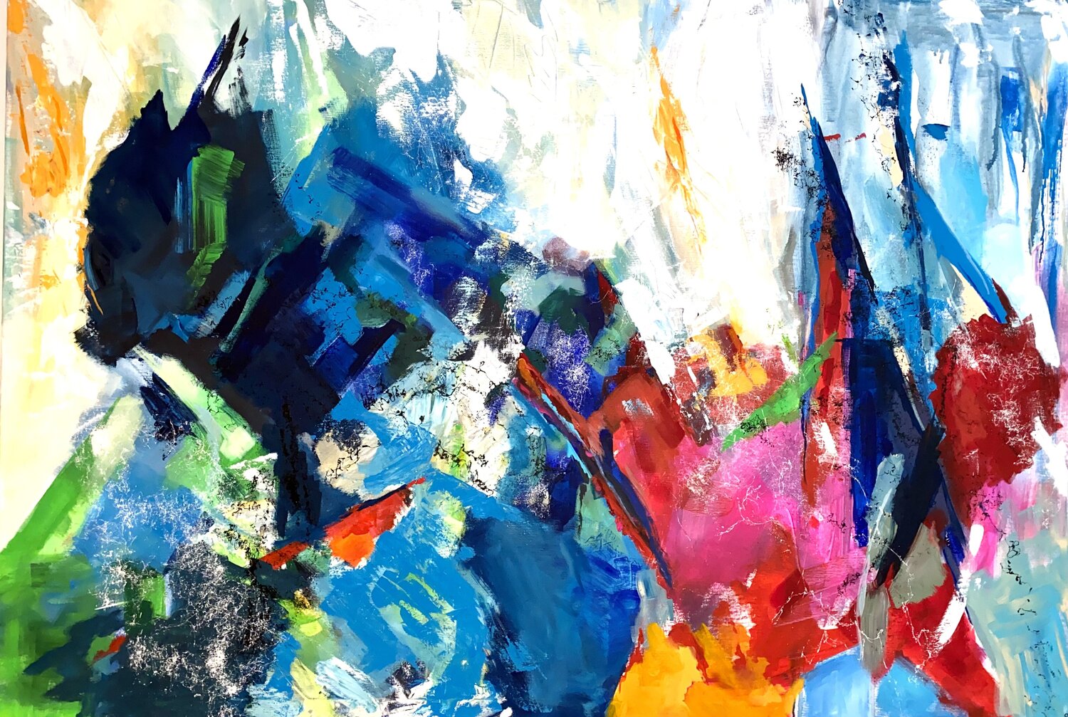 „Life“ Silke Ziegert Original painting for sale