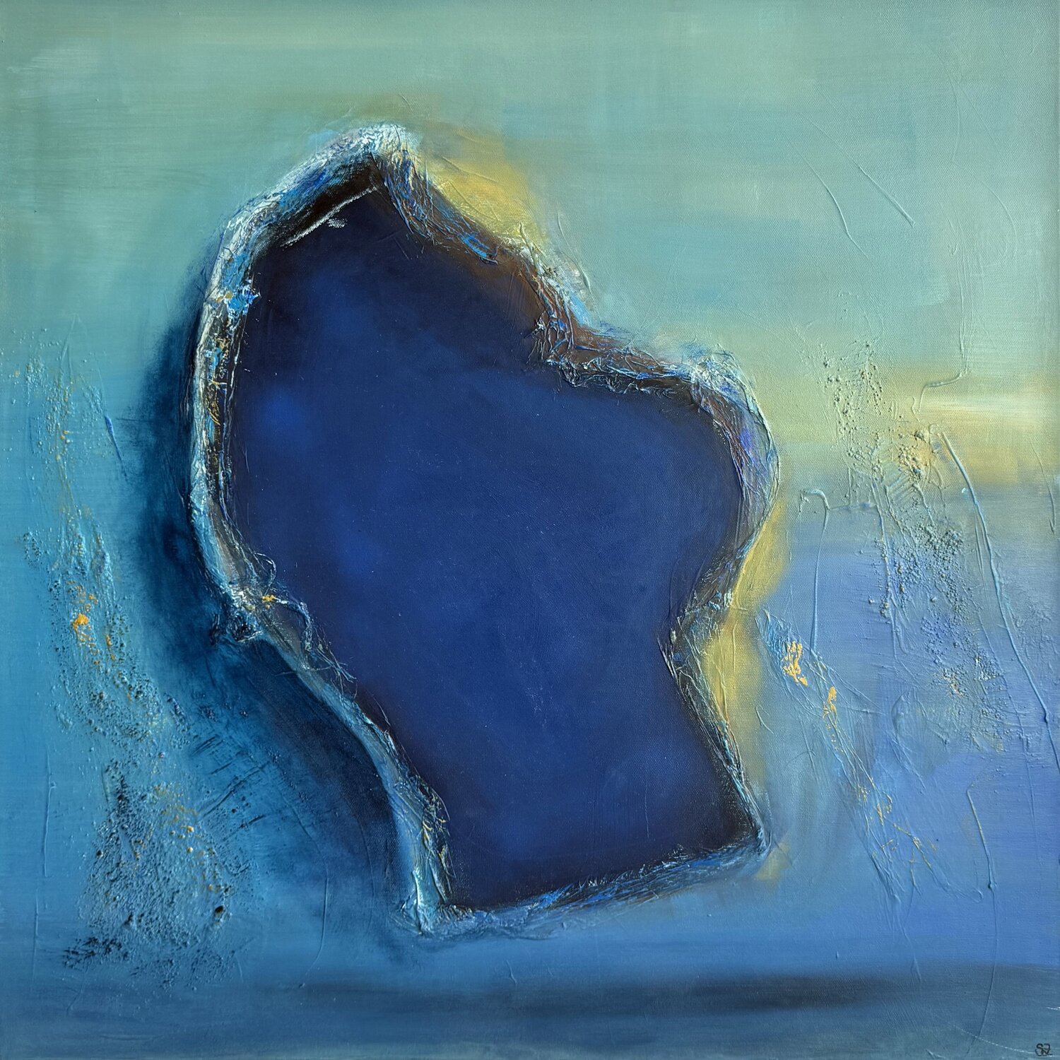 „Glaube“ Silke Ziegert Original painting for sale