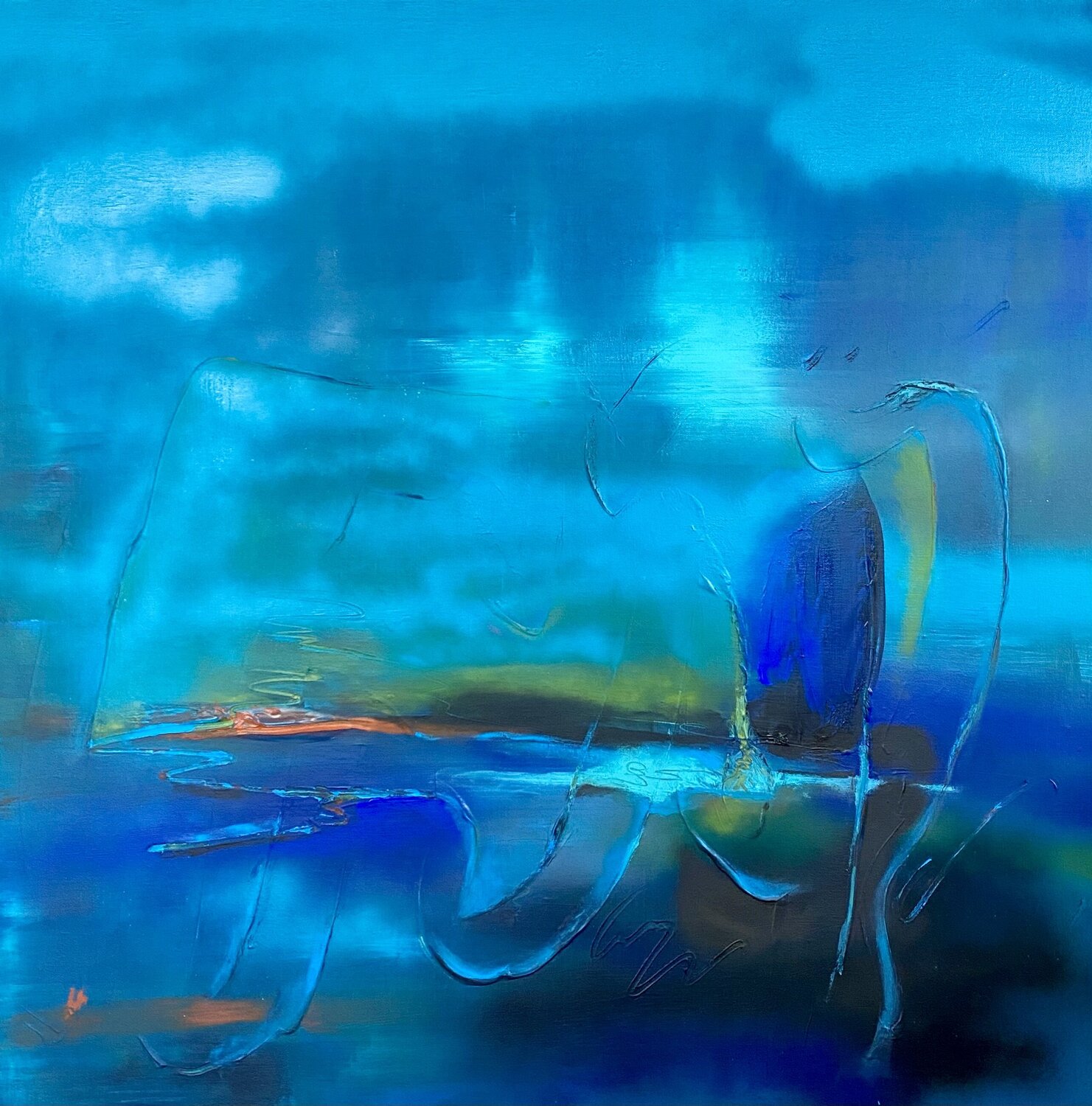 „Sail Away“ Silke Ziegert Original painting for sale