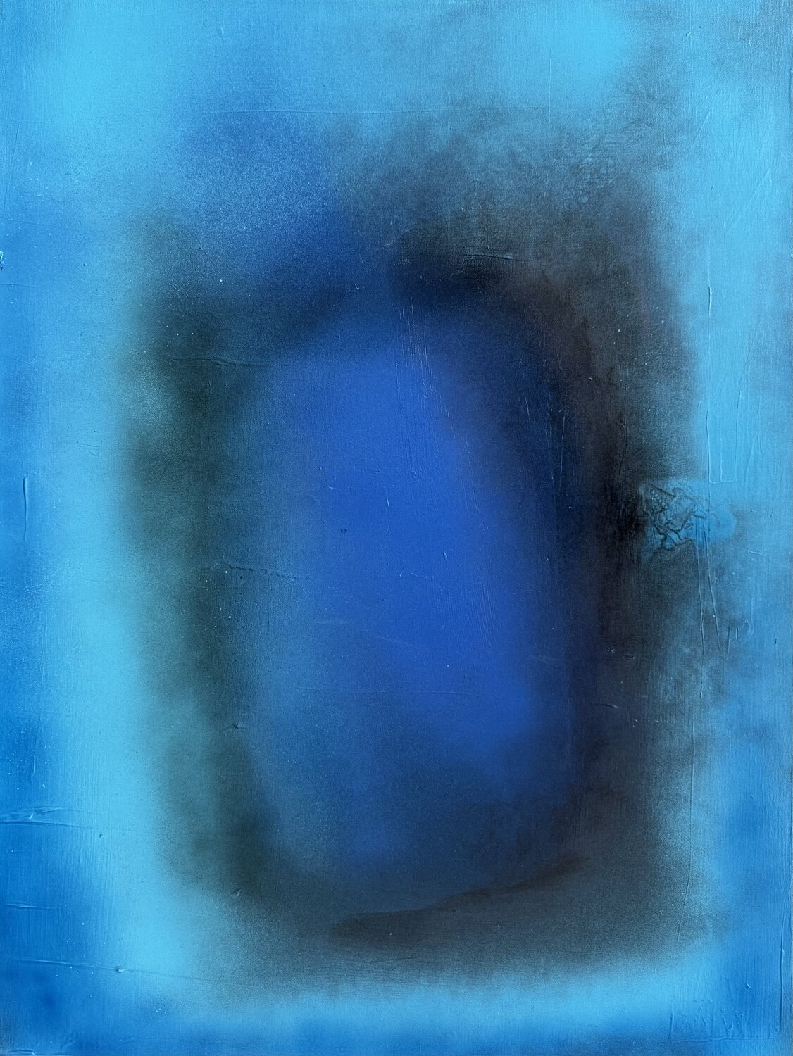 „Deep Blue“ Silke Ziegert Original painting for sale
