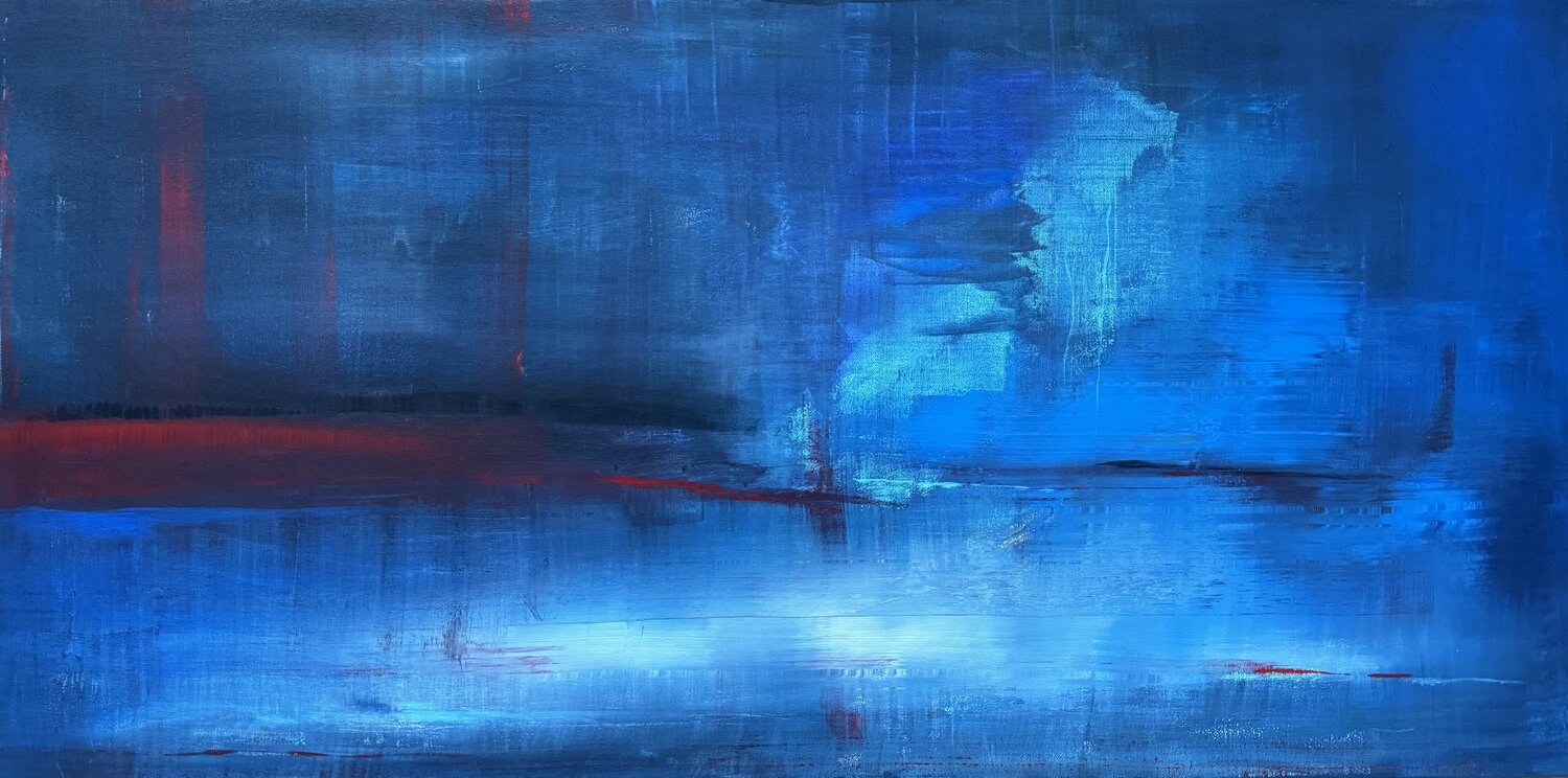 „Future“ Silke Ziegert Original painting for sale