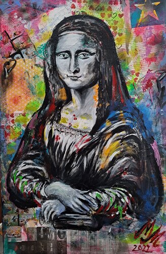 "L Gioconda" by Martina Marten, Painting for Sale on Select