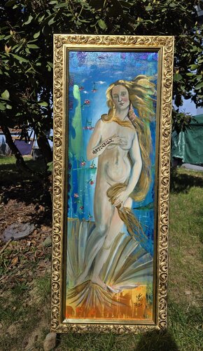 "La Nascita die Venere" by Martina Marten, Painting for Sale on Select