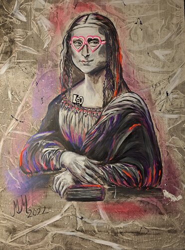 La Vie en Rose by Martina Marten, Painting for Sale on Select