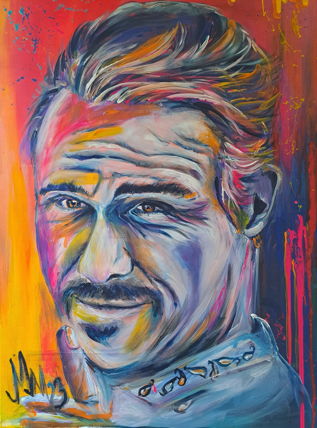"Lalo" Martina Marten Original painting for sale