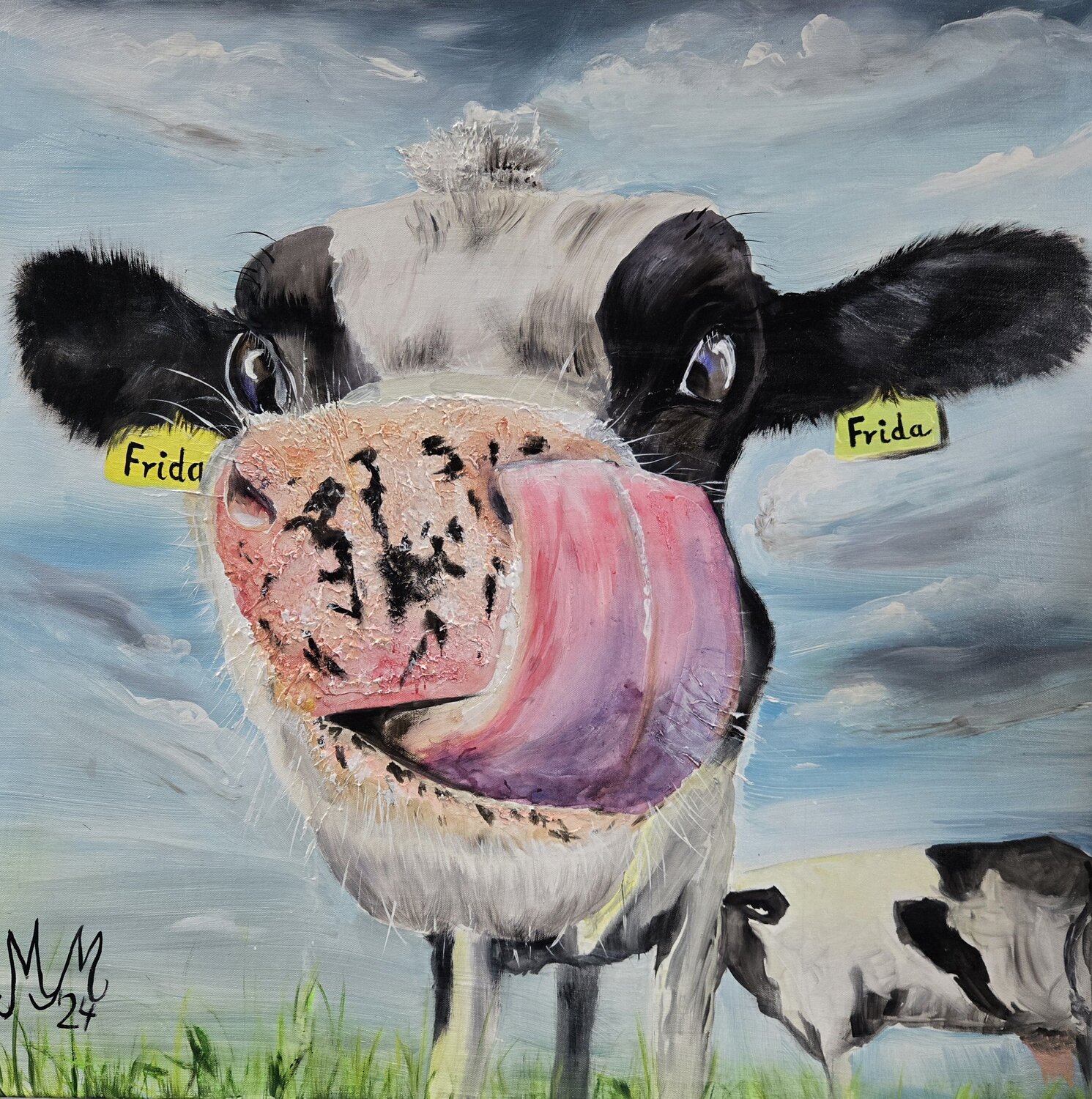 "Frida" Martina Marten Original painting for sale