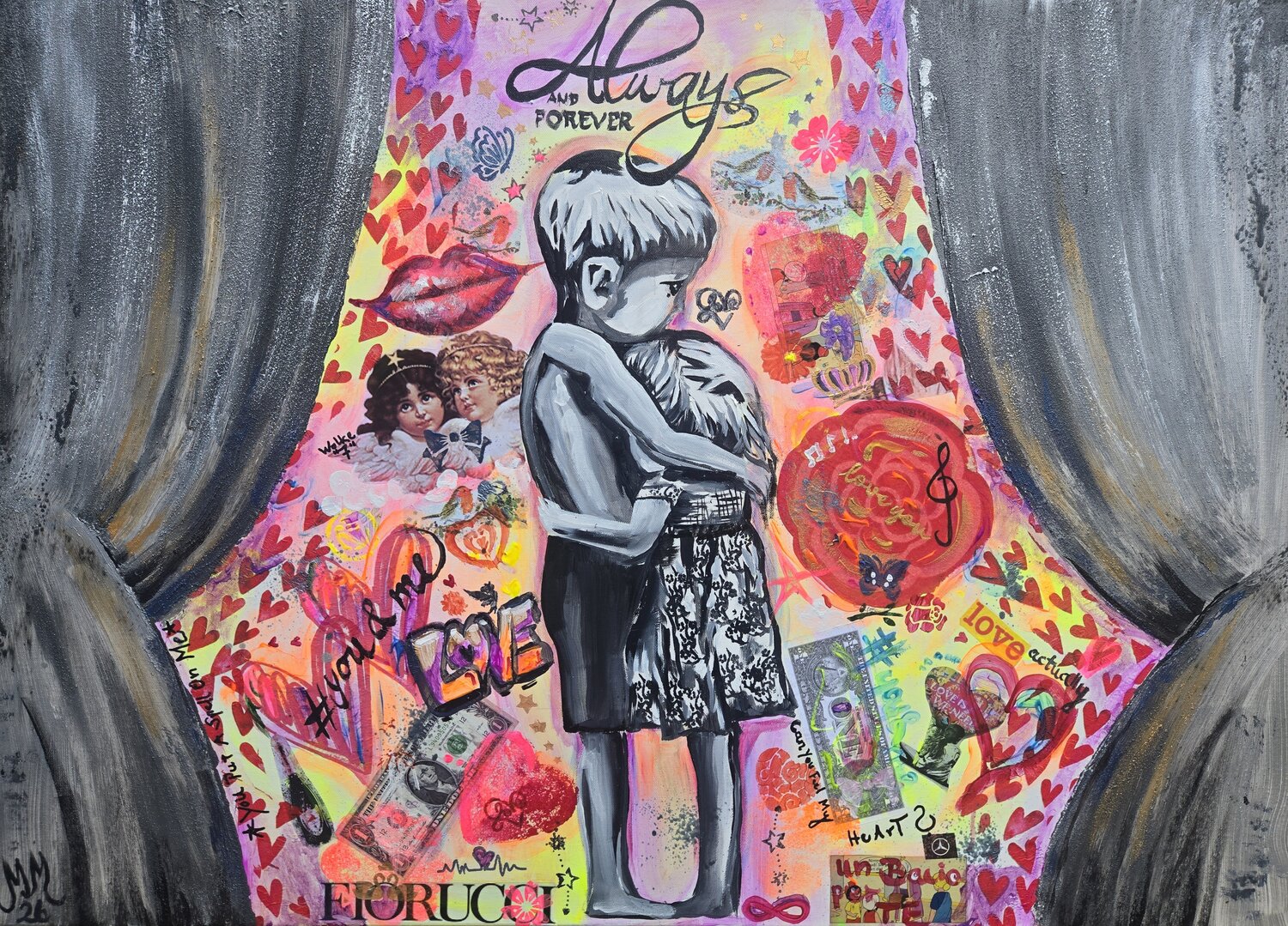 Always and forever Martina Marten Original painting for sale