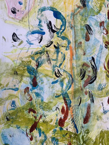 When She Looks Outward... by Karin Edgett, Painting for Sale on Select