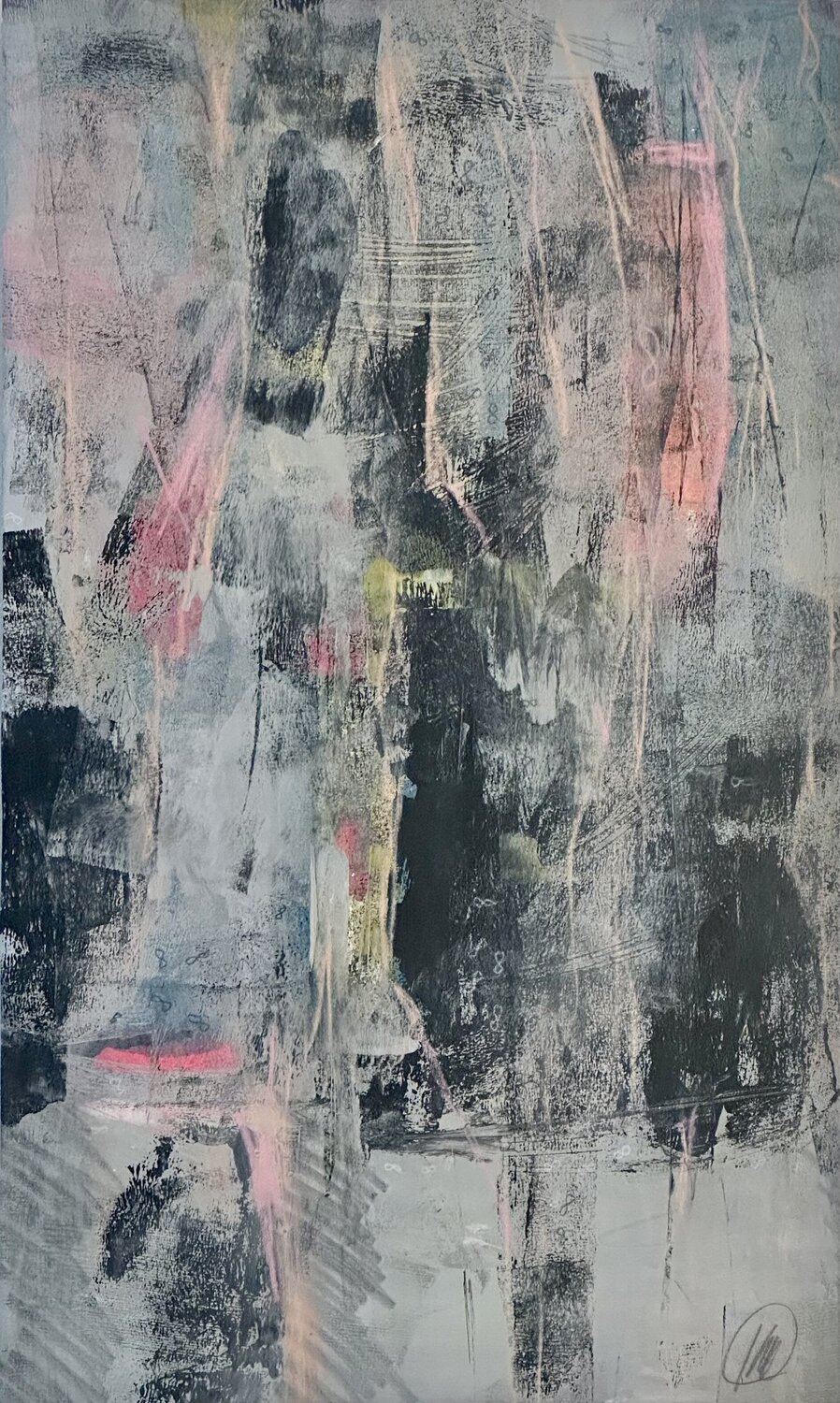 between pauses Karin Edgett Original painting for sale