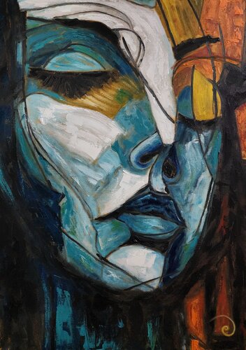 Untitled by Manu Fine Art, Painting for Sale on Select