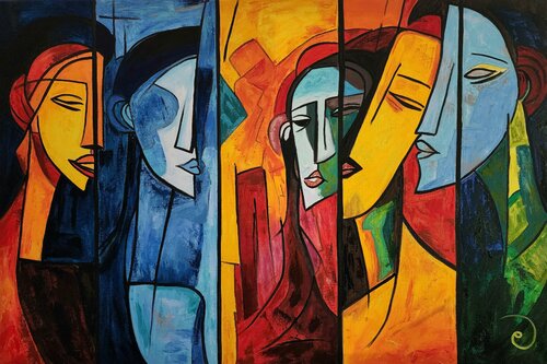 Frames of Reference by Manu Fine Art, Painting for Sale on Select
