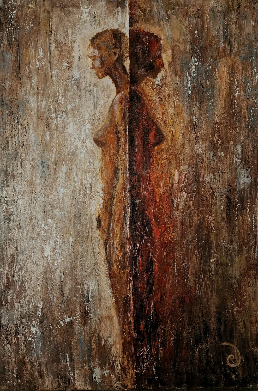 Duality Manu Fine Art Original painting for sale