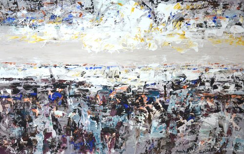 Abstraction 2/  Artist Uladzimir Hurbo by Arts Bound, Painting for Sale on Select