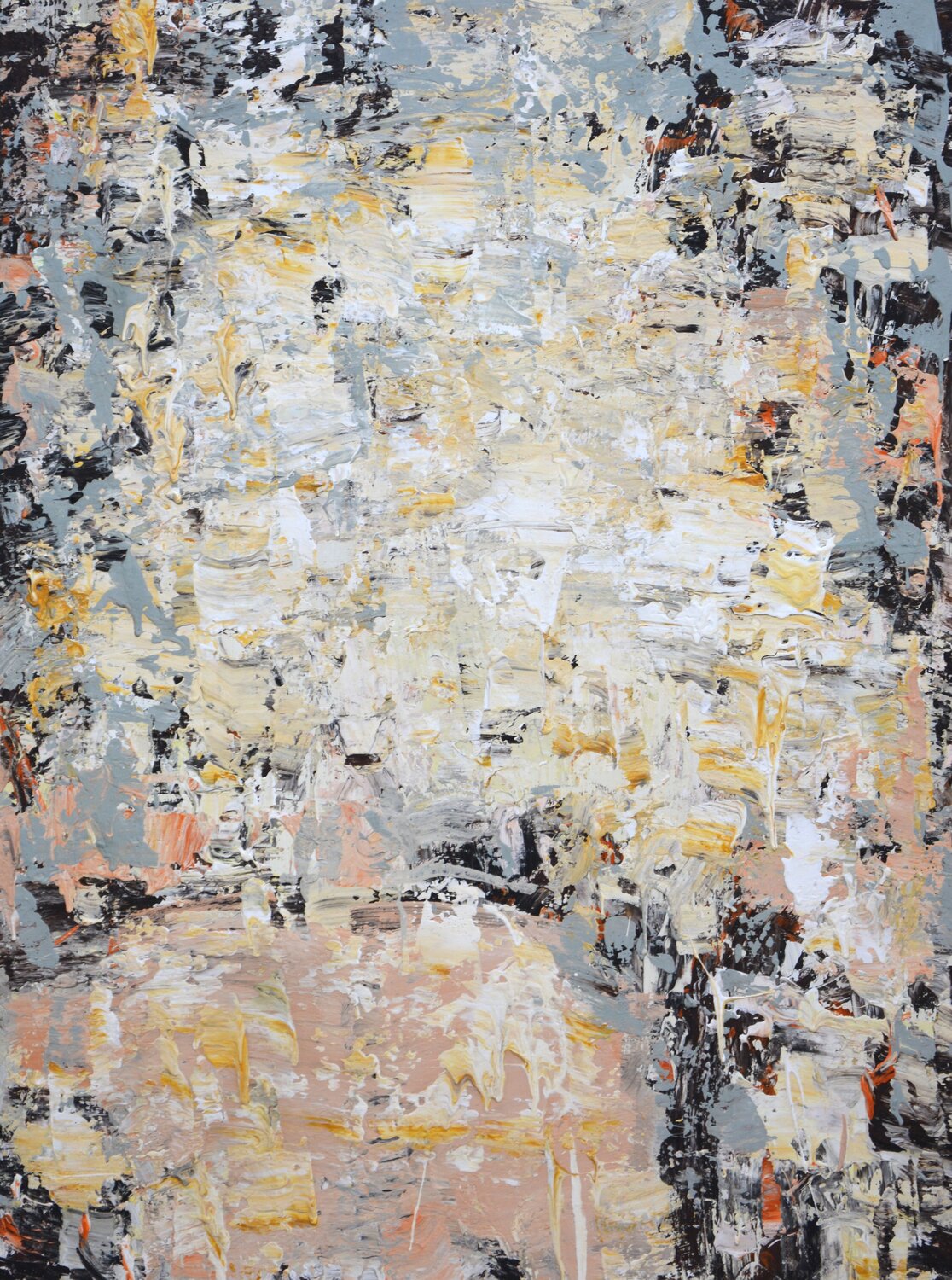 Abstraction  6/  Artist Uladzimir Hurbo Arts Bound Original painting for sale