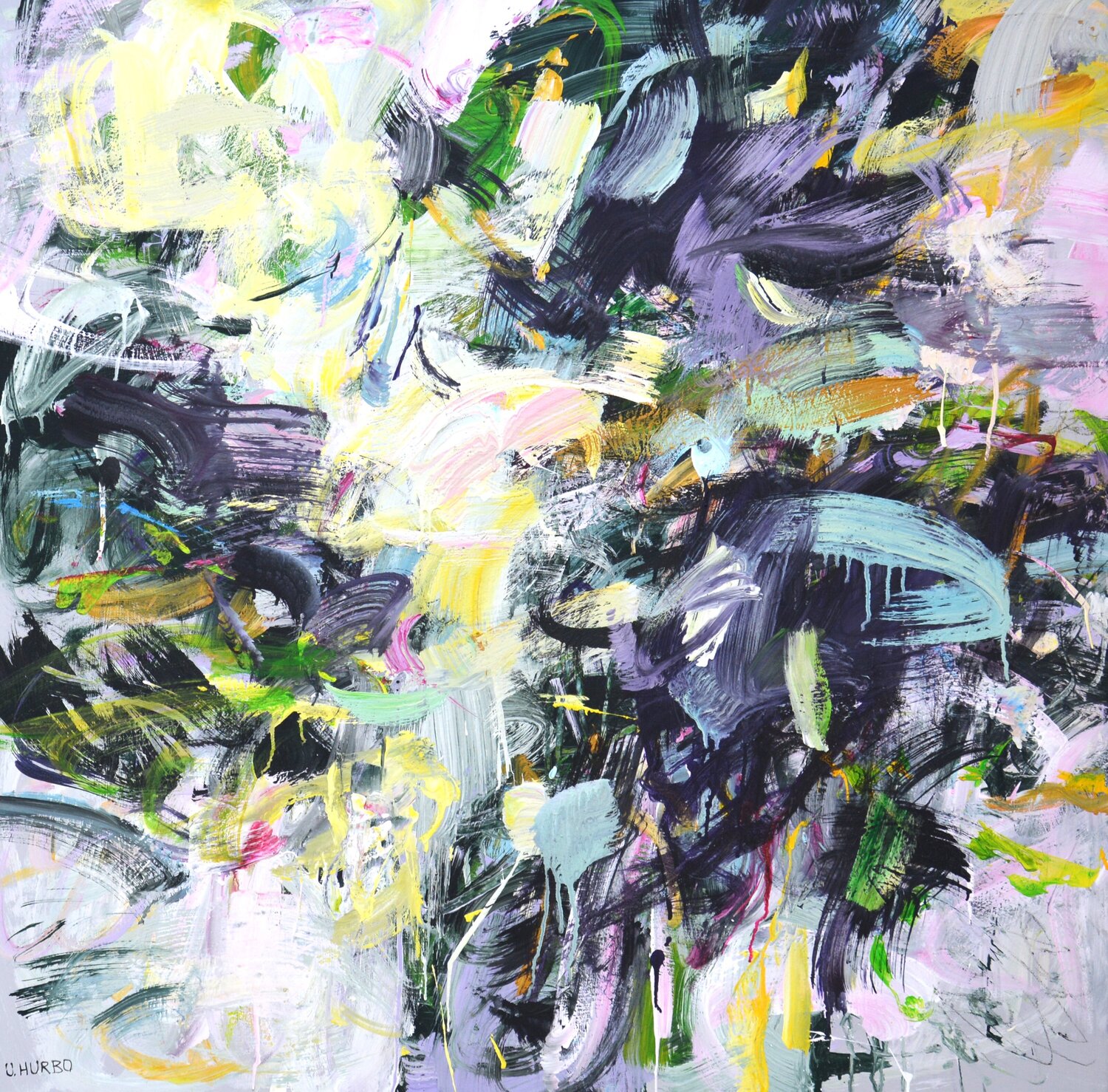 Abstraction111/ Uladzimir Hurbo Arts Bound Original painting for sale