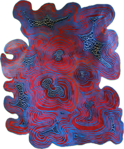 The Internal and External Fight With That Grey Day by Rika Maja Duevel, Painting for Sale on Select