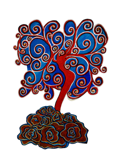 I am but a Tree by Rika Maja Duevel, Painting for Sale on Select