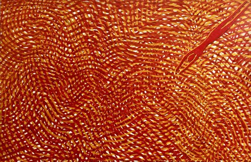 Reaching Through by Rika Maja Duevel, Painting for Sale on Select