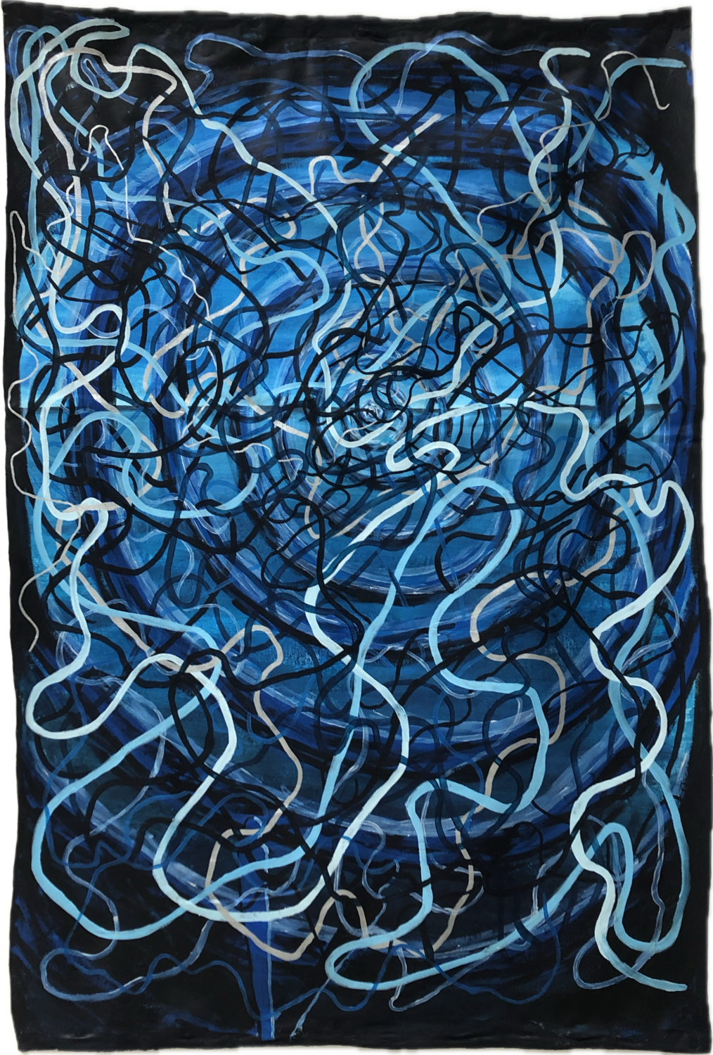 Drifting Rika Maja Duevel Original painting for sale