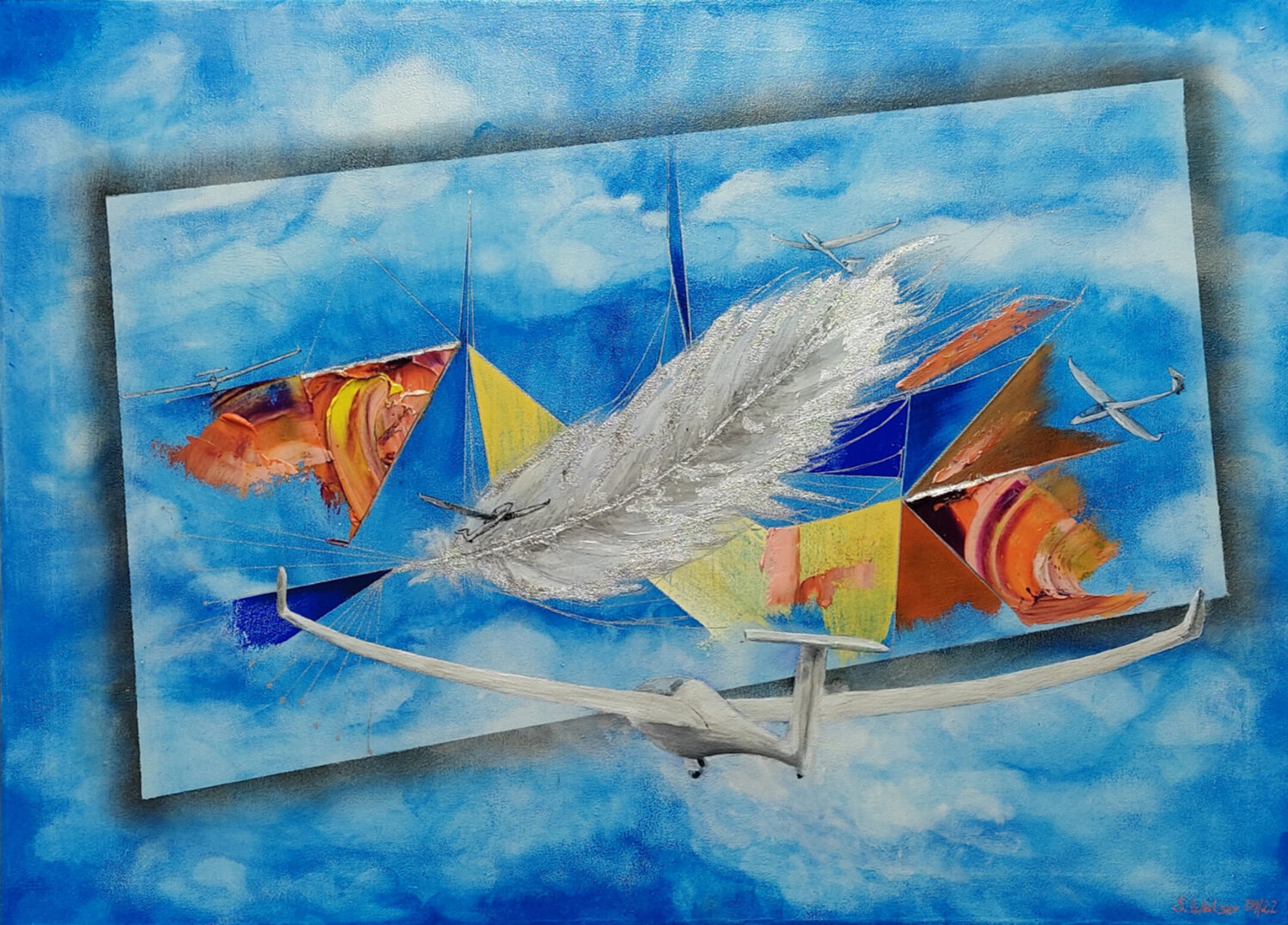 ExArch ll Susanne Walser Original painting for sale