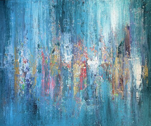 DANCING WATERS by Maria Weigt, Painting for Sale on Select