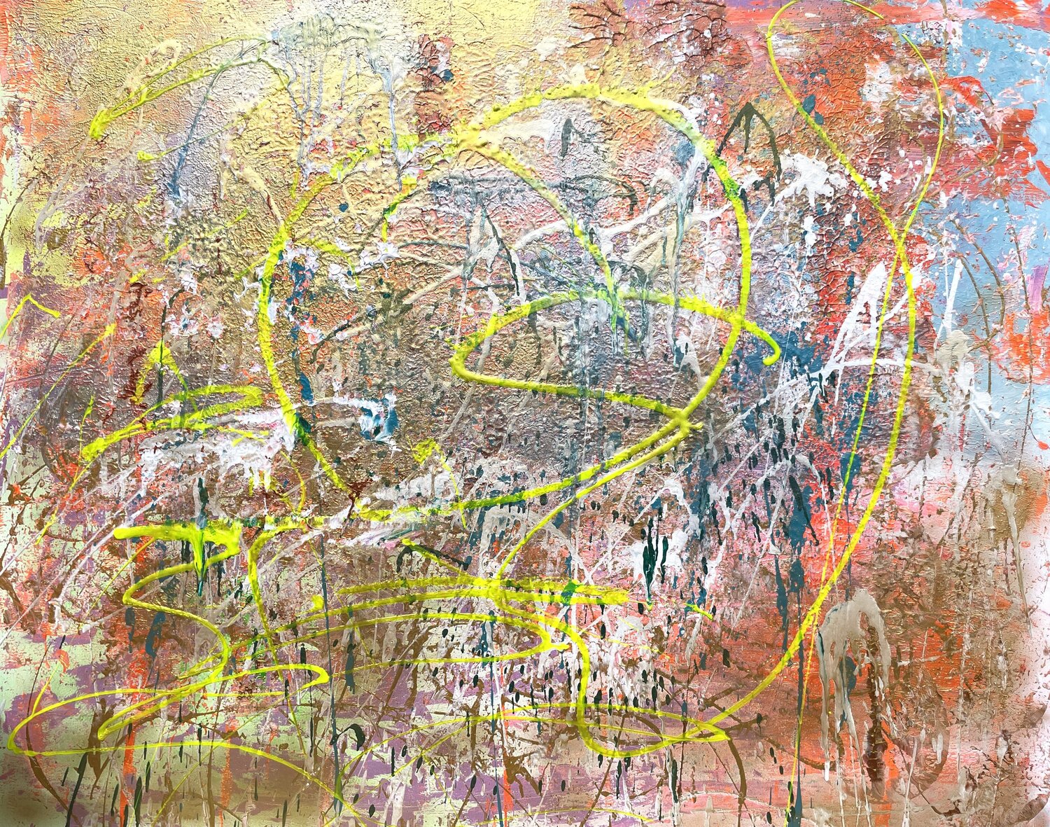 Self Discovery 3 Maria Weigt Original painting for sale