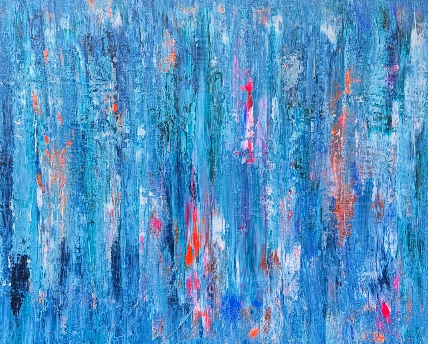 I AM ALIVE Maria Weigt Original painting for sale