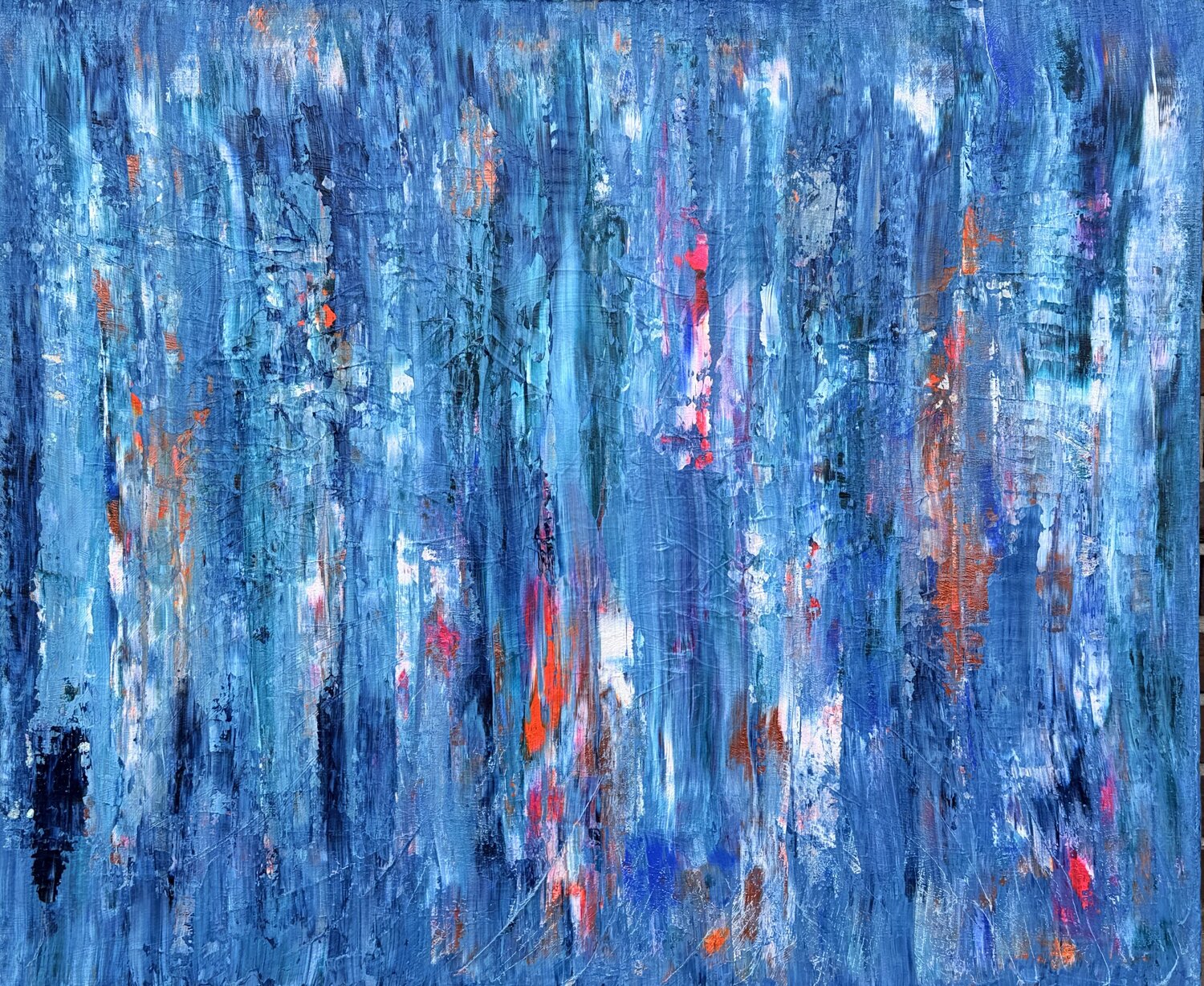 I AM ALIVE Maria Weigt Original painting for sale