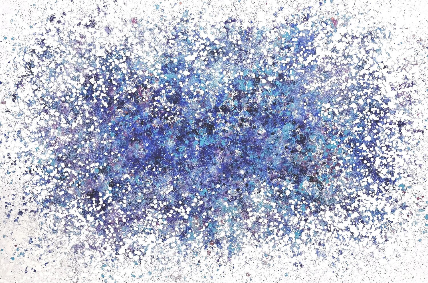 STARDUST I Maria Weigt Original painting for sale