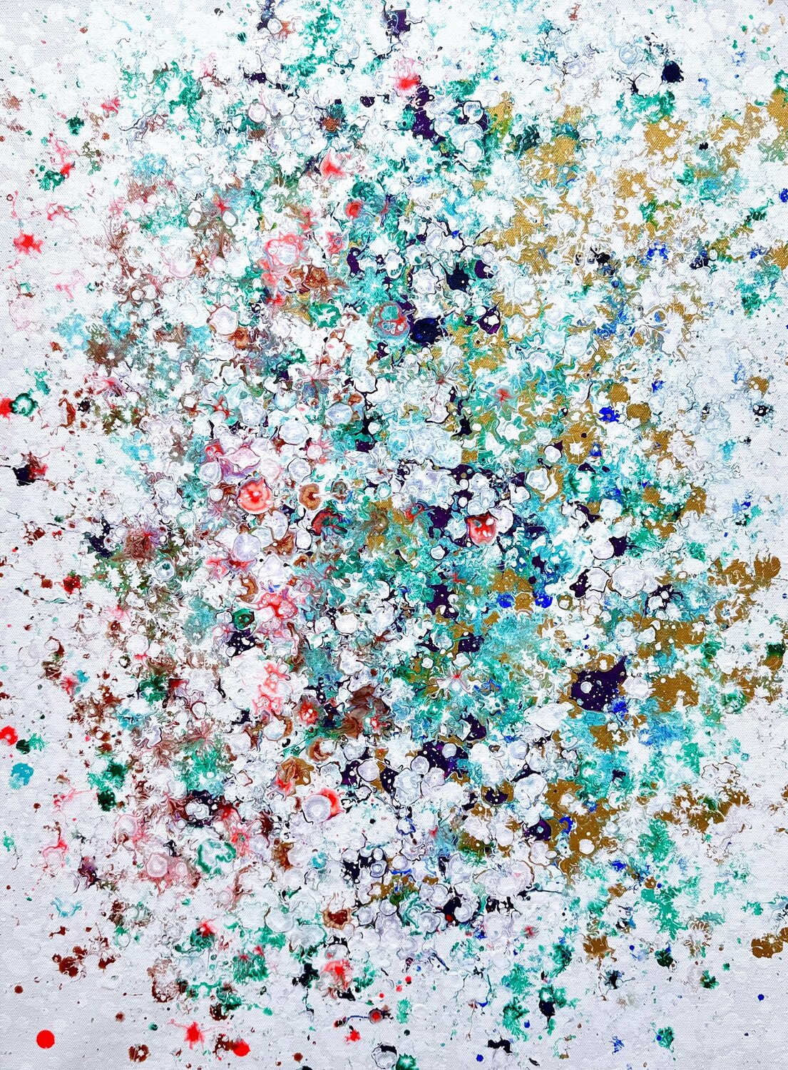 STARDUST IV Maria Weigt Original painting for sale