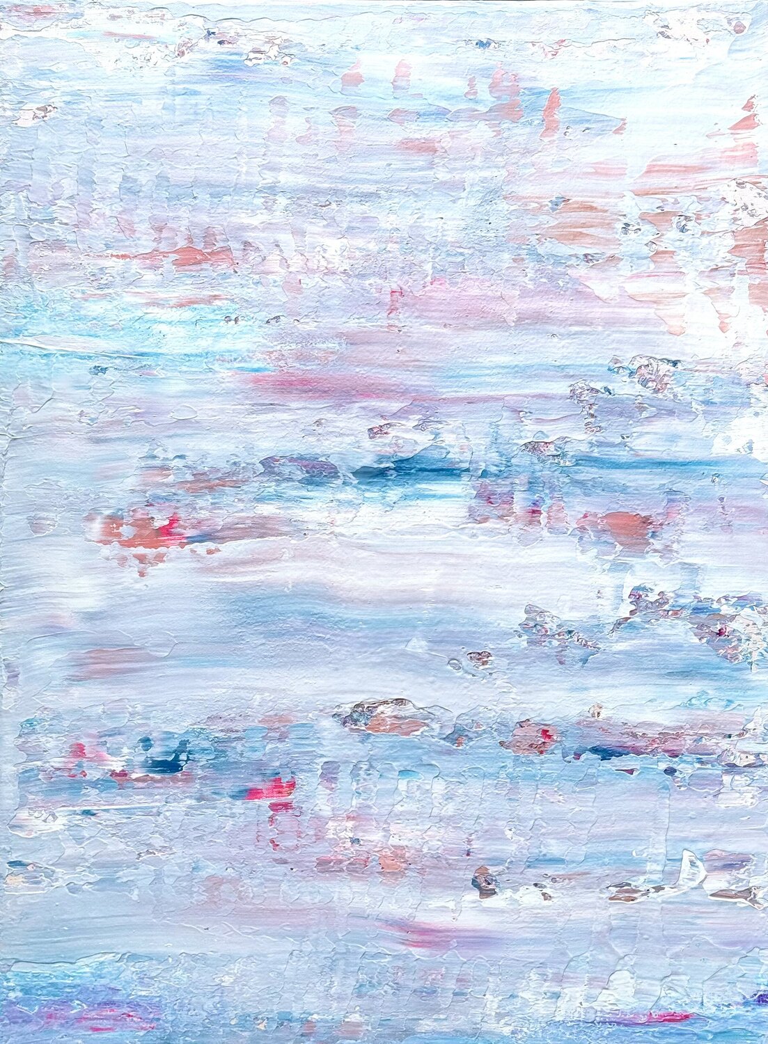 WINTER LOVE Maria Weigt Original painting for sale