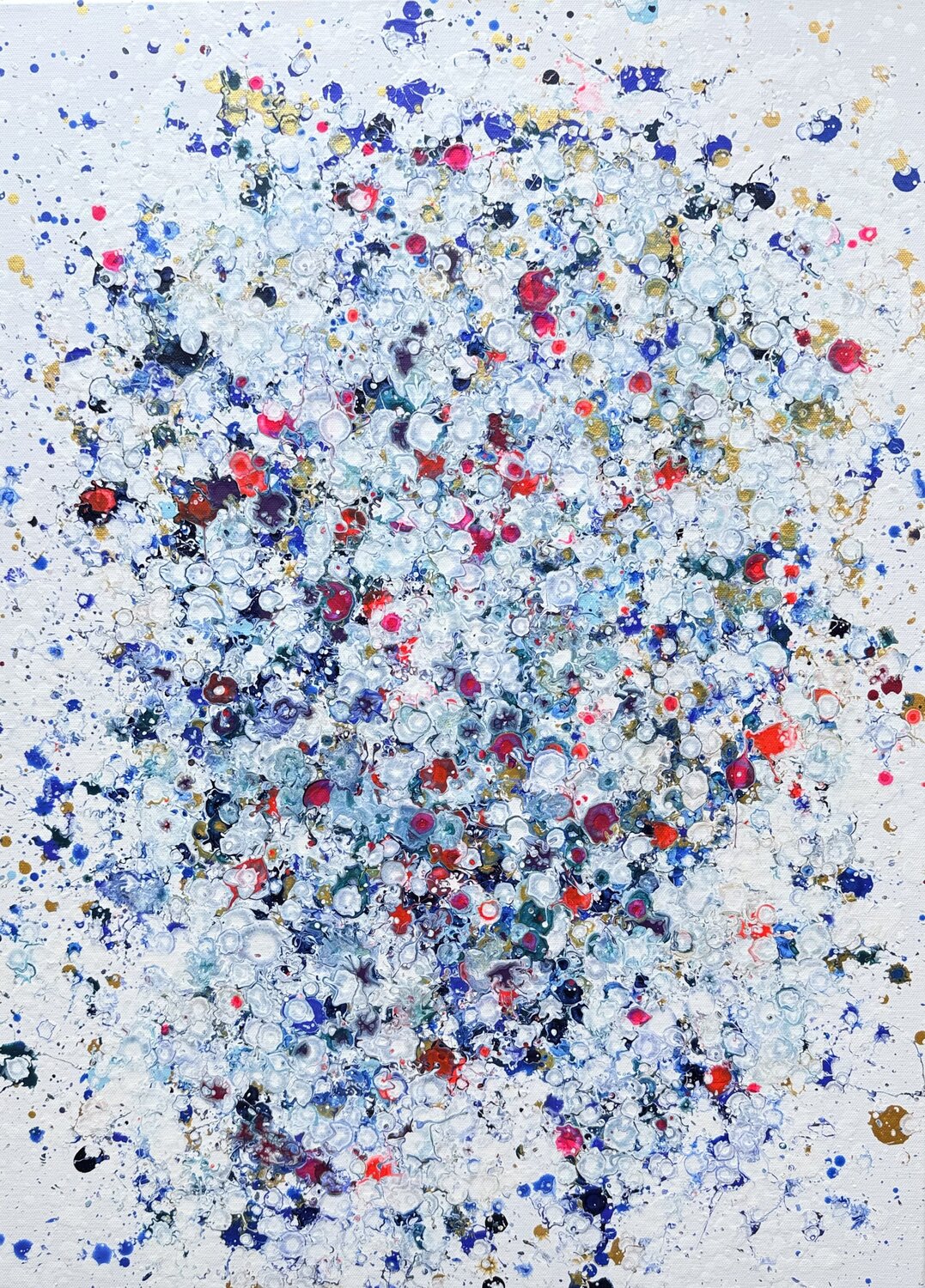 STARDUST XV Maria Weigt Original painting for sale