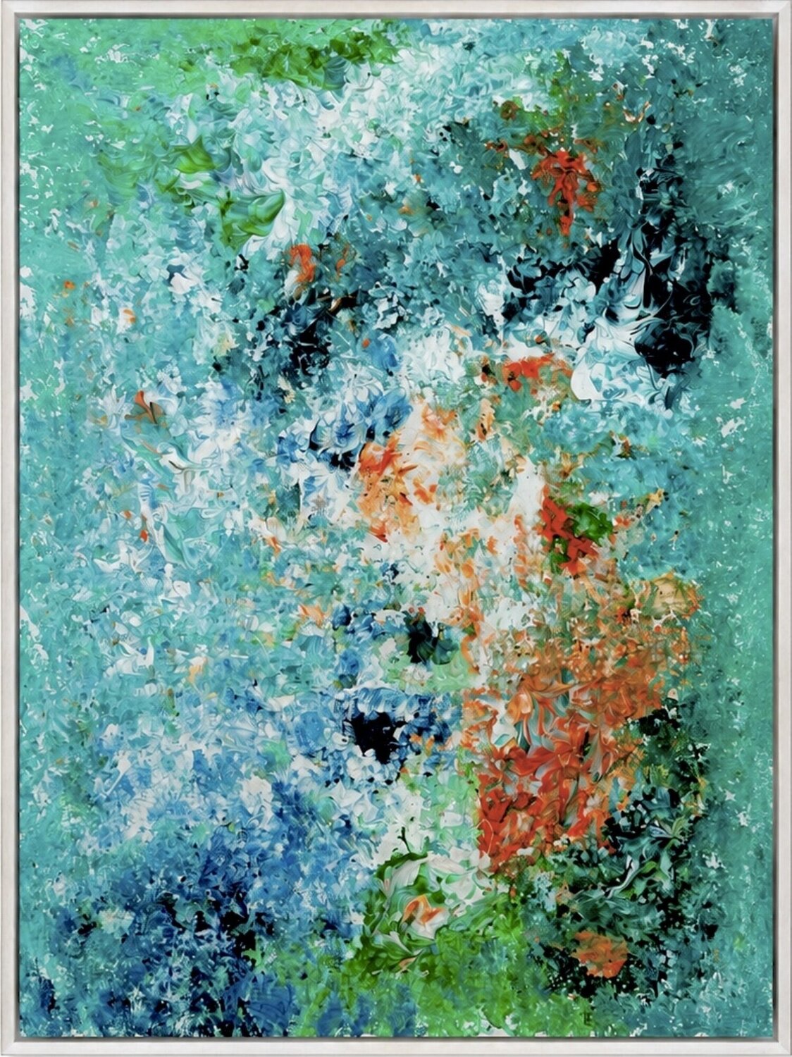 UNDER THE SURFACE Maria Weigt Original painting for sale