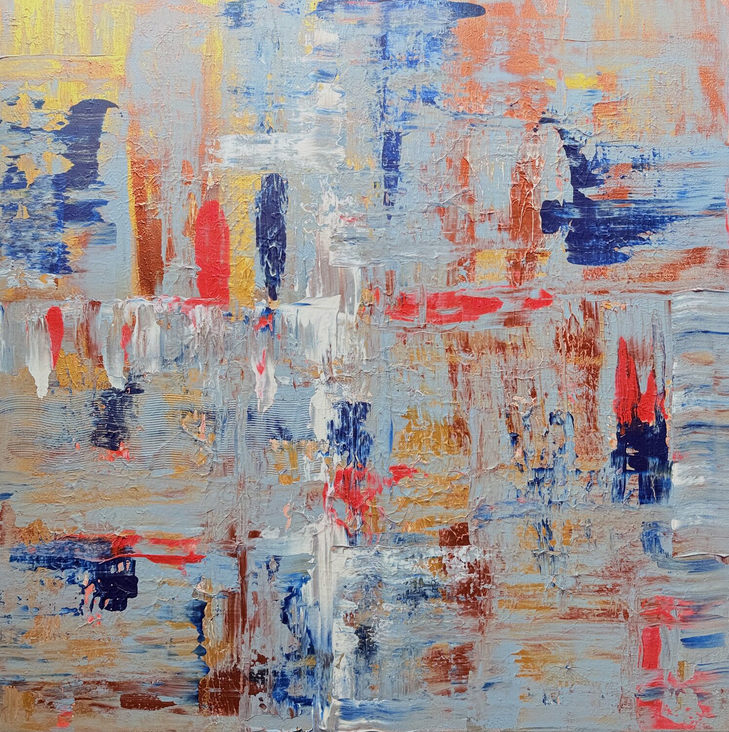 EMERGENCE Maria Weigt Original painting for sale