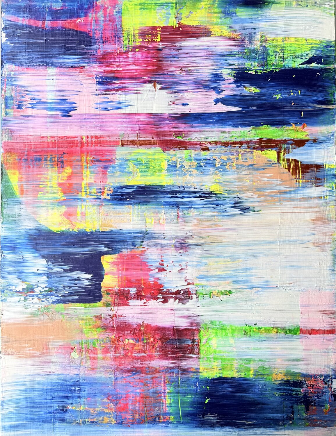 THE WORLD BEHIND Maria Weigt Original painting for sale