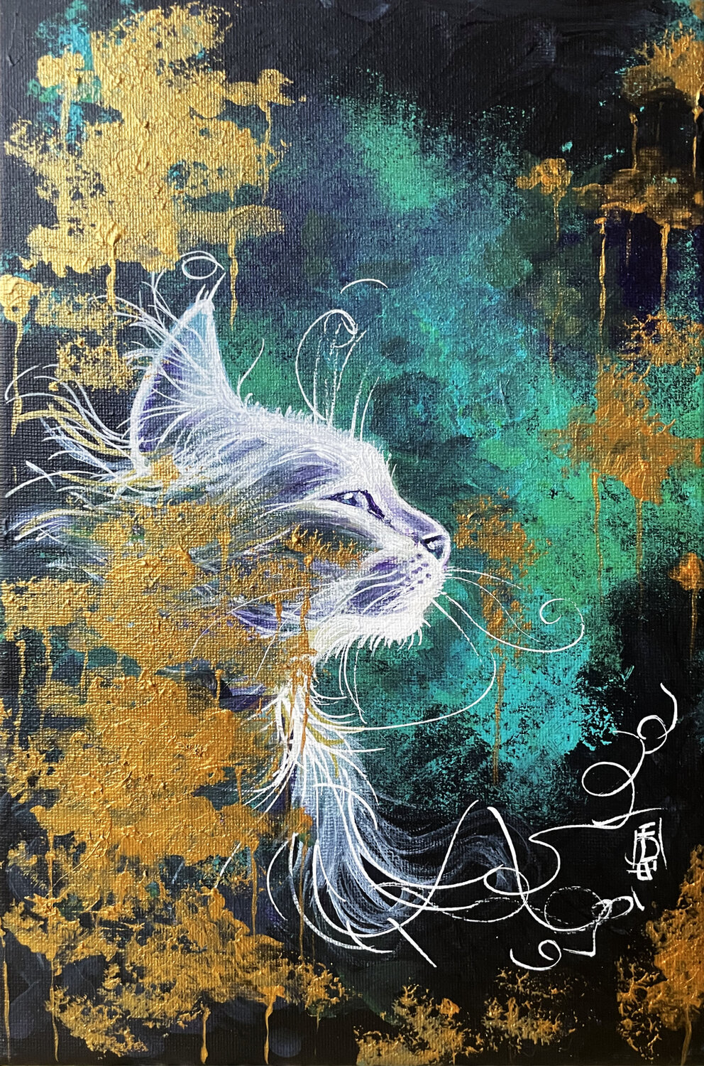 Frammenti d'anima Francesca Romana Luzi Original painting for sale