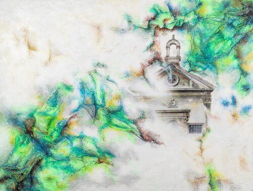 La Capilla by Consuelo Palma, Painting for Sale on Select