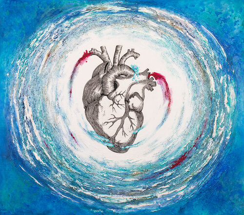 O by Consuelo Palma, Painting for Sale on Select