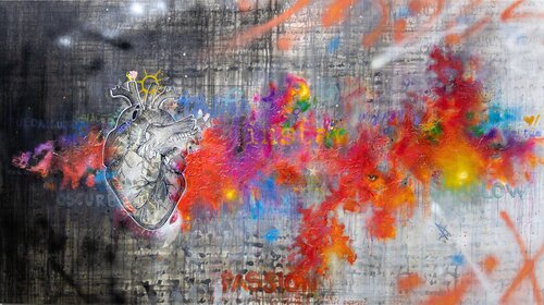 Trayecto (Journey) by Consuelo Palma, Painting for Sale on Select