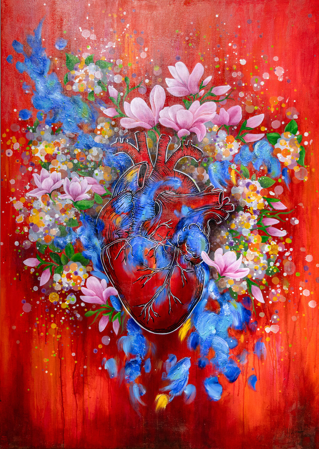 Renacer Consuelo Palma Original painting for sale