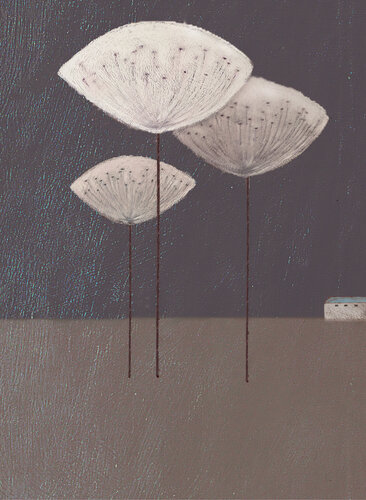 CUSTODI DI LUCE by Barbara Ruzziconi, Painting for Sale on Select