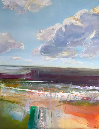 New Landscape by Maria-Josephin Hagewald, Painting for Sale on Select
