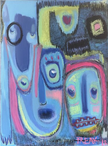 Freak by Luigina Rizzo, Painting for Sale on Select