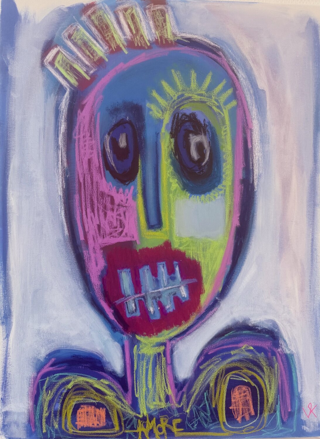 Here I am Luigina Rizzo Original painting for sale