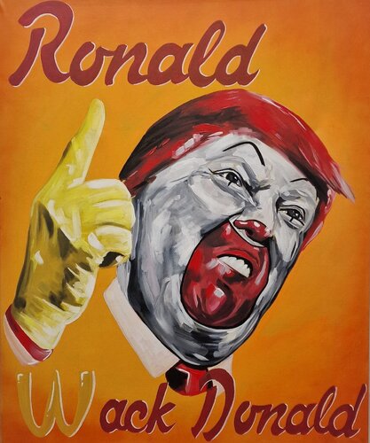 Ronald Wack Donald by Tim Müller, Painting for Sale on Select