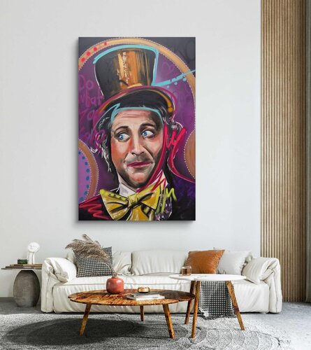 Der  Hutmacher by Tim Müller, Painting for Sale on Select