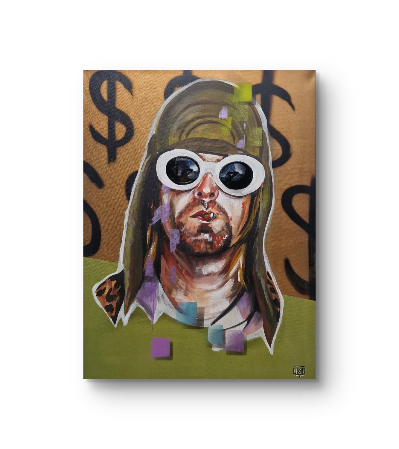 Kurt Cobain Tim Müller Original painting for sale