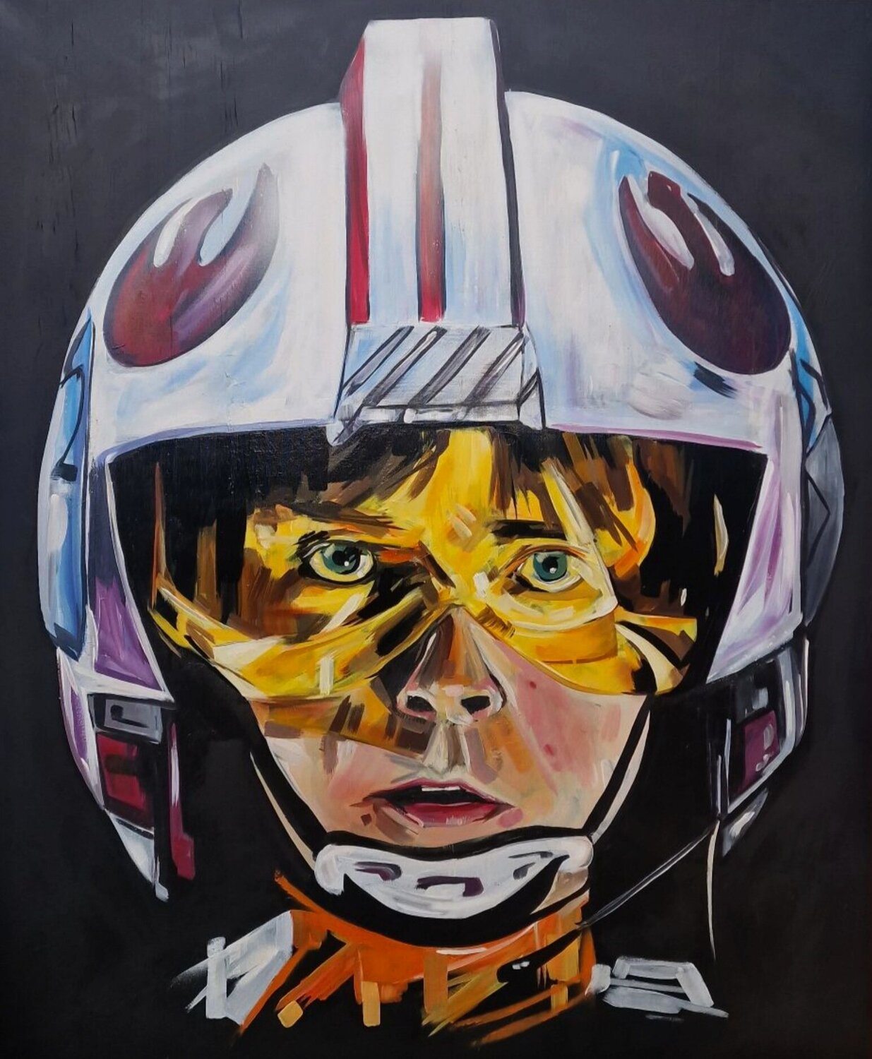Skywalker Tim Müller Original painting for sale